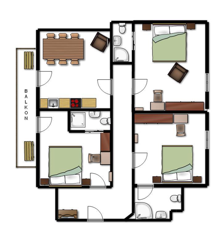 Apartements Richlegghof Filzmoos Værelse billede